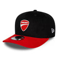 Ducati Motor Contrast Visor Black 9SEVENTY Stretch Snap Adjustable Cap-klyvox