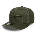 Moto Guzzi Logo Green 9SEVENTY Stretch Snap Adjustable Cap-klyvox