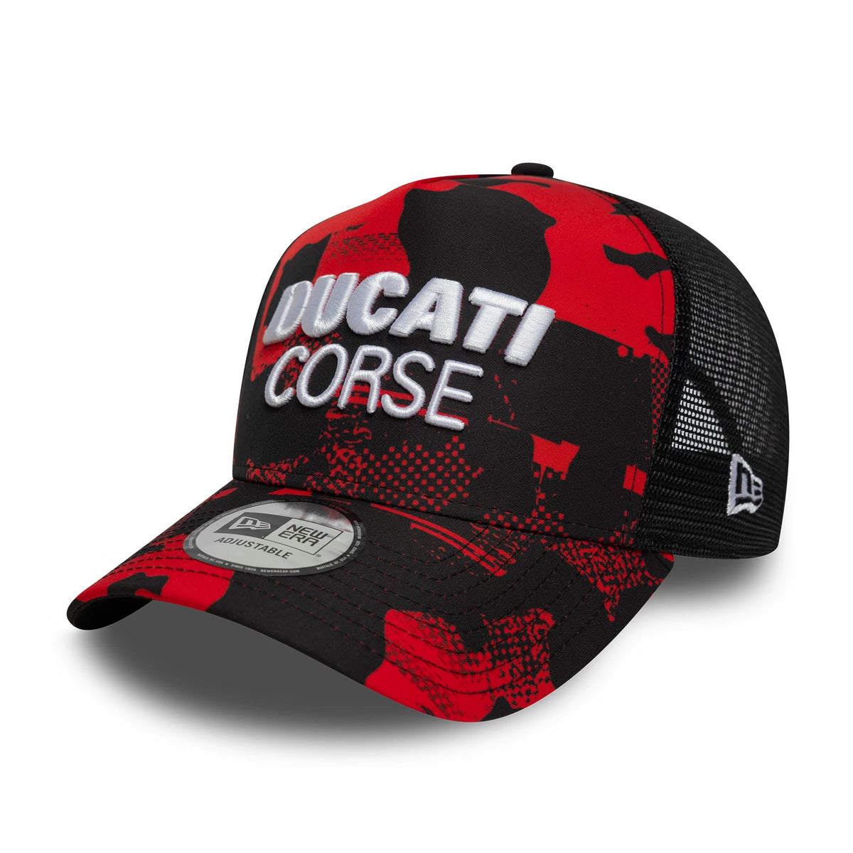 Ducati Motor Camo Black 9FORTY E-Frame Trucker Adjustable Cap-klyvox
