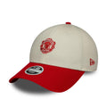 Womens Manchester United FC Cream & Red 9FORTY Adjustable Cap-klyvox