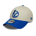 Vespa Contrast Visor Bright Blue 9FORTY Adjustable Cap-klyvox