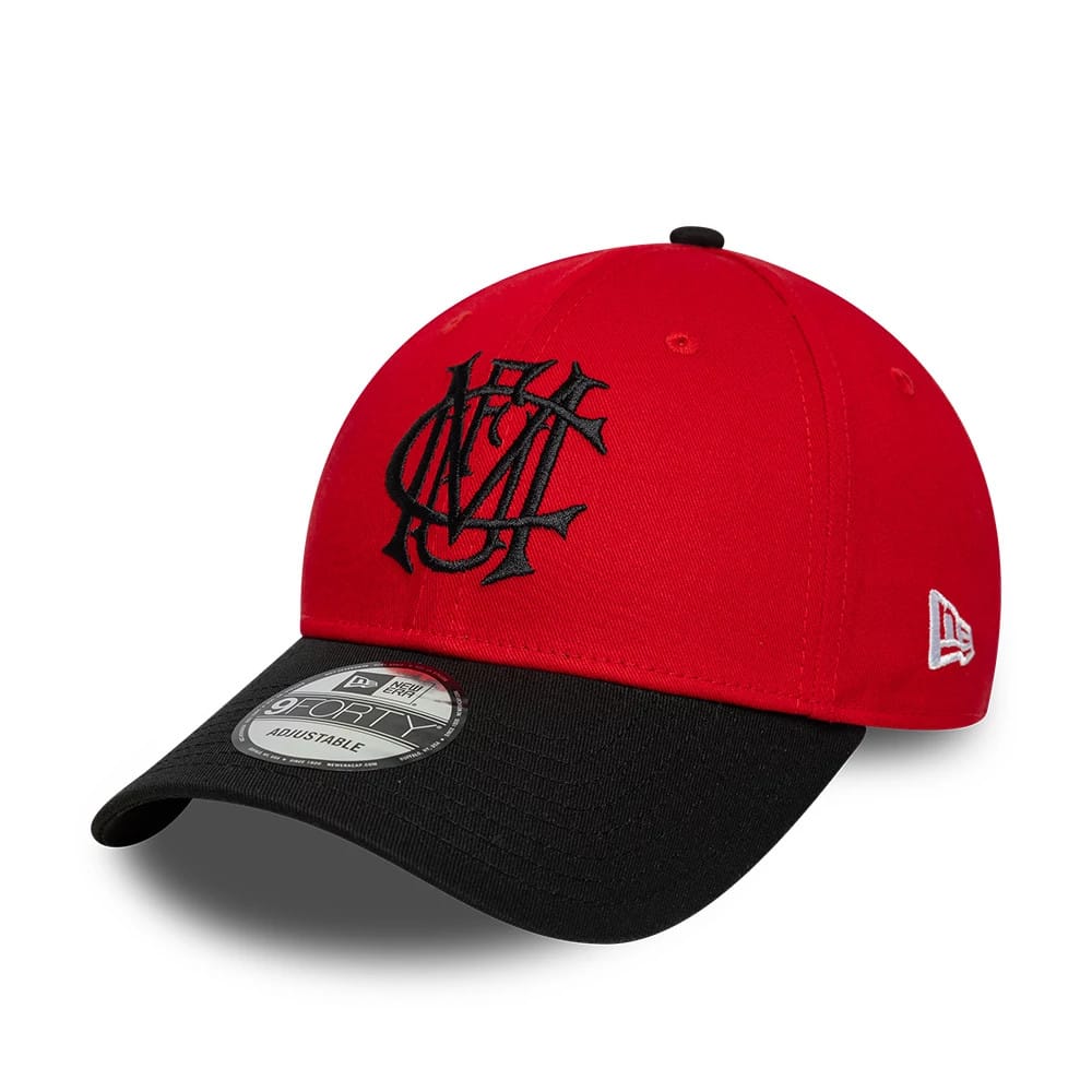 Manchester United FC Contrast Red & Black 9FORTY Adjustable Cap-klyvox