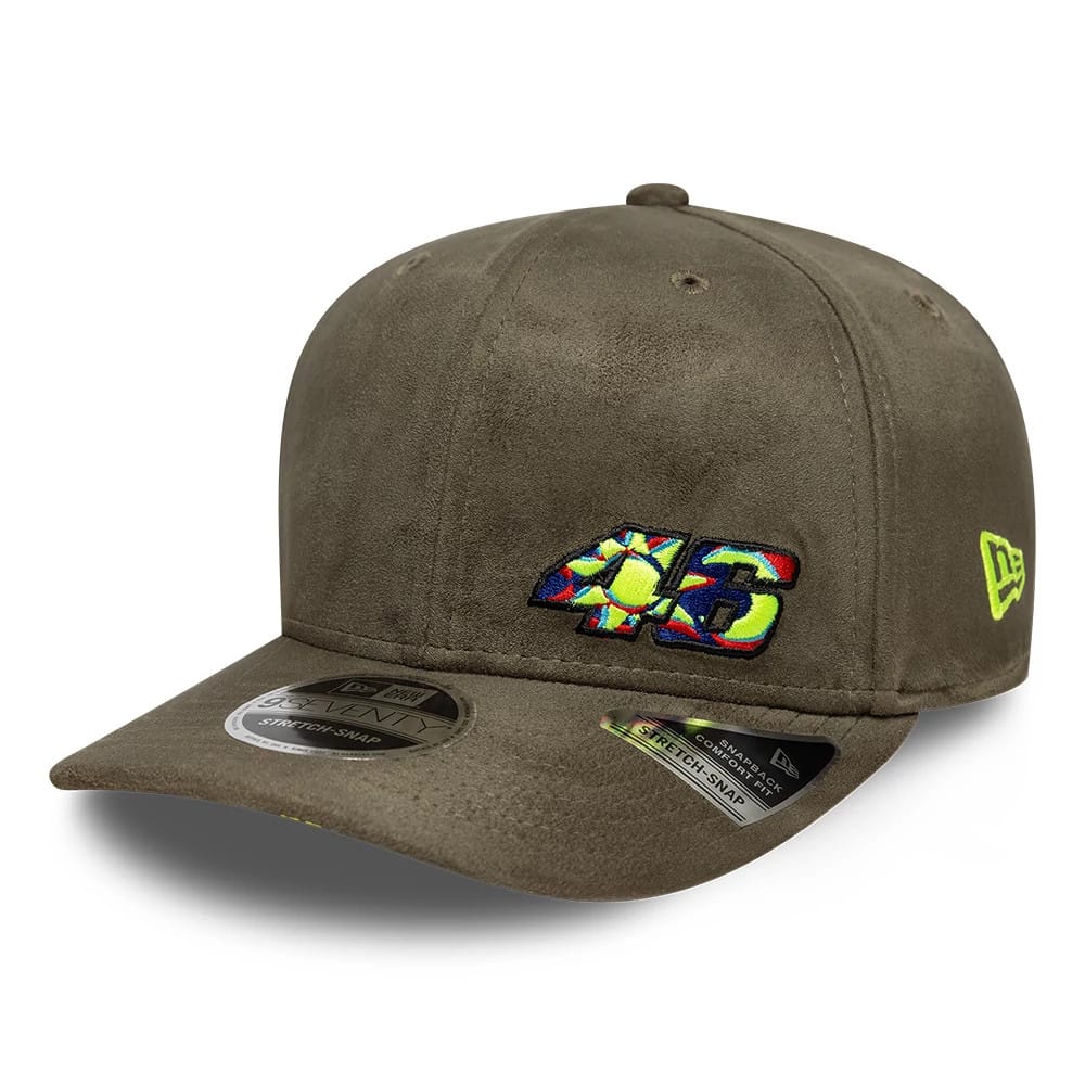 VR46 Flawless Green 9SEVENTY Stretch Snap Adjustable Cap-klyvox