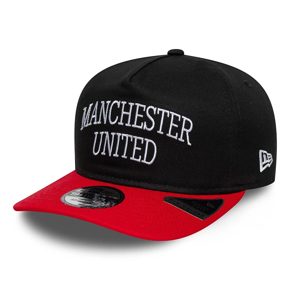 Manchester United FC Keano Black & Red 19TWENTY Adjustable Cap-klyvox