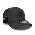 Alpine Racing Suede Grey 9FORTY E-Frame Trucker Adjustable Cap-klyvox