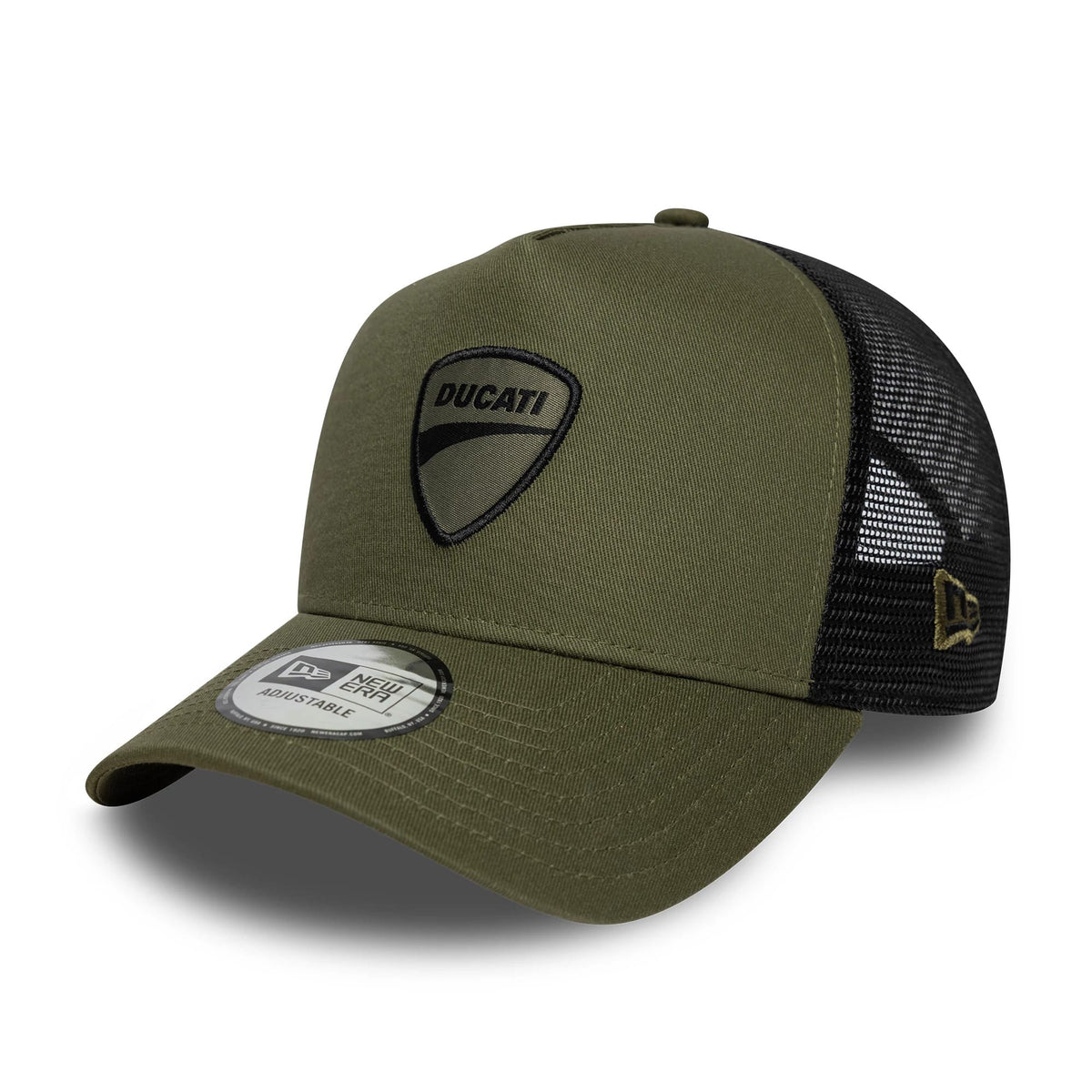 Ducati Motor Core Green 9FORTY E-Frame Trucker Adjustable Cap-klyvox