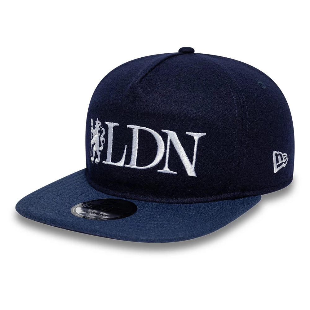 Chelsea FC London Wool Navy 19TWENTY Adjustable Cap-klyvox
