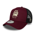 Visa Cash App Racing Bulls Dark Red 9FORTY E-Frame Trucker Adjustable Cap-klyvox