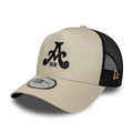Aston Villa FC Cream 9FORTY E-Frame Trucker Adjustable Cap-klyvox
