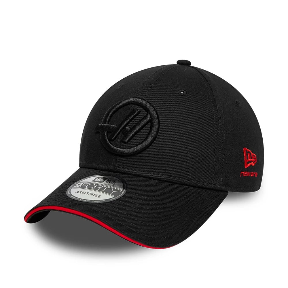 TGR Haas F1 Team Cotton Black 9FORTY Adjustable Cap-klyvox
