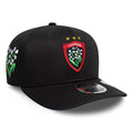 Rugby Club Toulon Lily Black 9SEVENTY Stretch Snap Adjustable Cap-klyvox