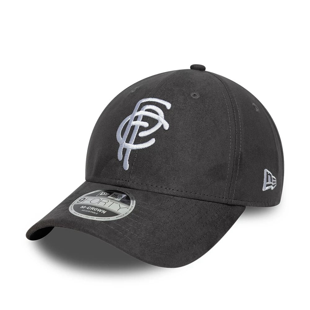 FC Porto Faux Suede Dark Grey 9FORTY M-Crown Adjustable Cap-klyvox