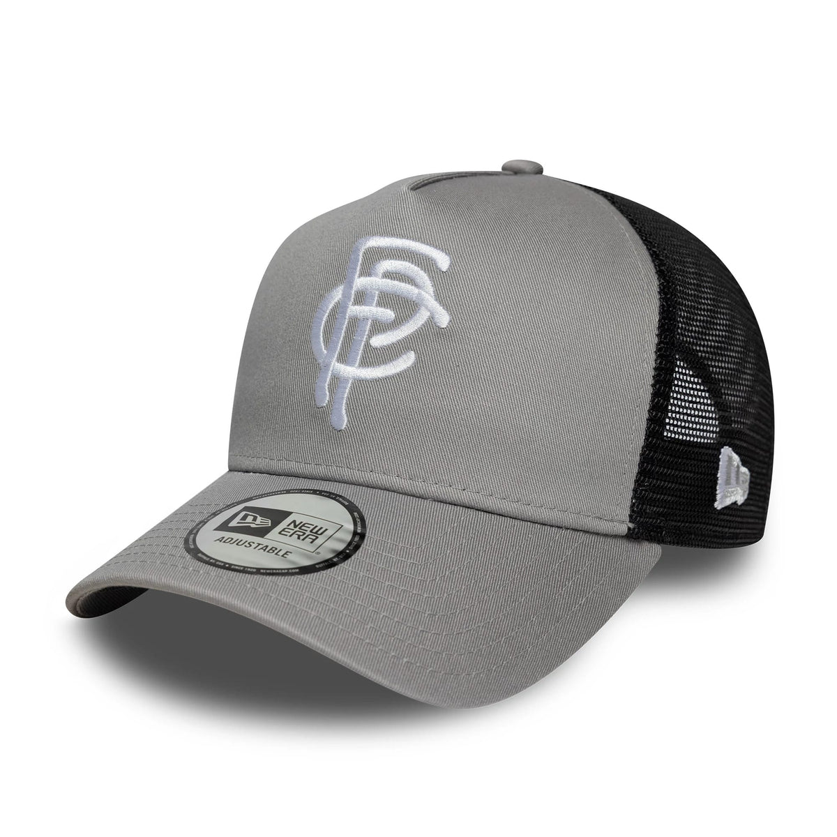 FC Porto Grey 9FORTY A-Frame Trucker Adjustable Cap-klyvox