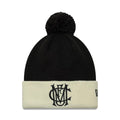 Manchester United FC Monogram Black Cuff Knit Beanie Hat-klyvox
