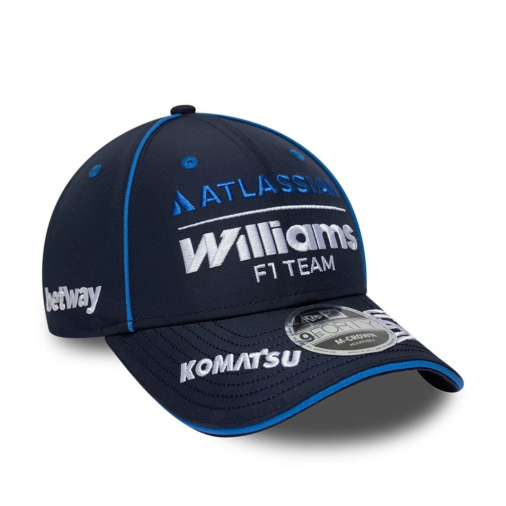 Williams Carlos Sainz Navy 9FORTY M-Crown Adjustable Cap-klyvox