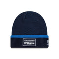 Williams Team Navy Cuff Knit Beanie Hat-klyvox