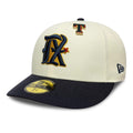Texas Rangers MLB Pin Cream & Navy 59FIFTY Fitted Cap-klyvox
