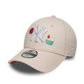 New York Yankees Child MLB Food Icon Pastel Pink 9FORTY Adjustable Cap-klyvox