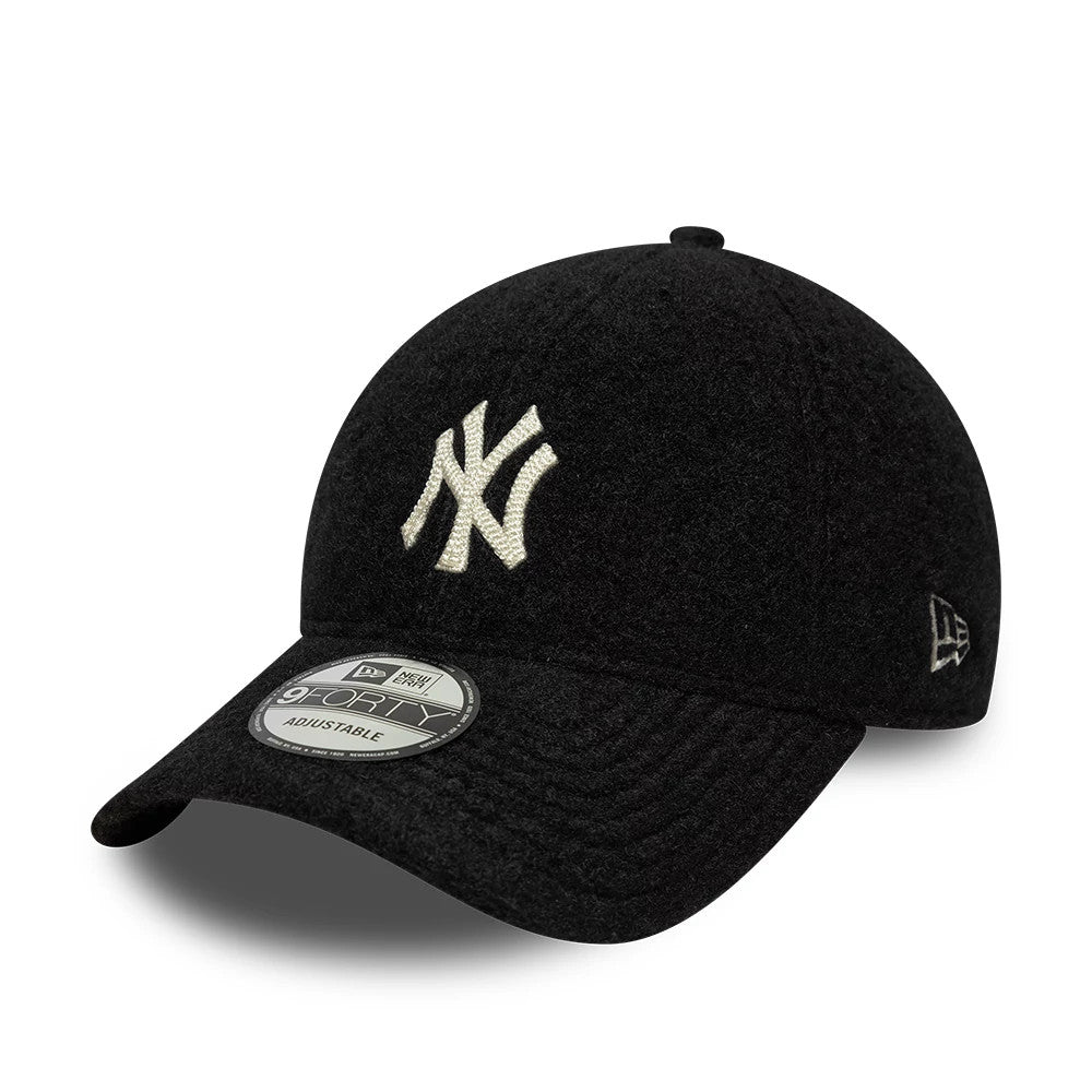 New York Yankees MLB Winter Borg Black 9FORTY Adjustable Cap-klyvox