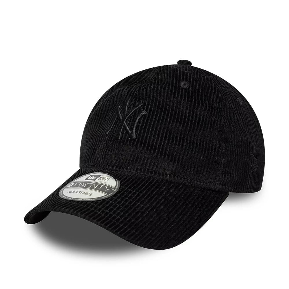 New York Yankees MLB Cord Black 9TWENTY Adjustable Cap-klyvox