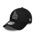 LA Dodgers MLB Metallic Outline Black 9FORTY Adjustable Cap-klyvox