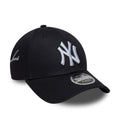 New York Yankees MLB Side Script Navy 9FORTY M-Crown Adjustable Cap-klyvox