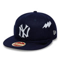 New York Yankees MLB Heritage Navy Retro Crown 9FIFTY Adjustable Cap-klyvox