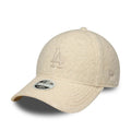 LA Dodgers Womens MLB Winter Borg Cream 9FORTY M-Crown Adjustable Cap-klyvox