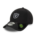 Las Vegas Raiders NFL Recycled Black 9FORTY Adjustable Cap-klyvox