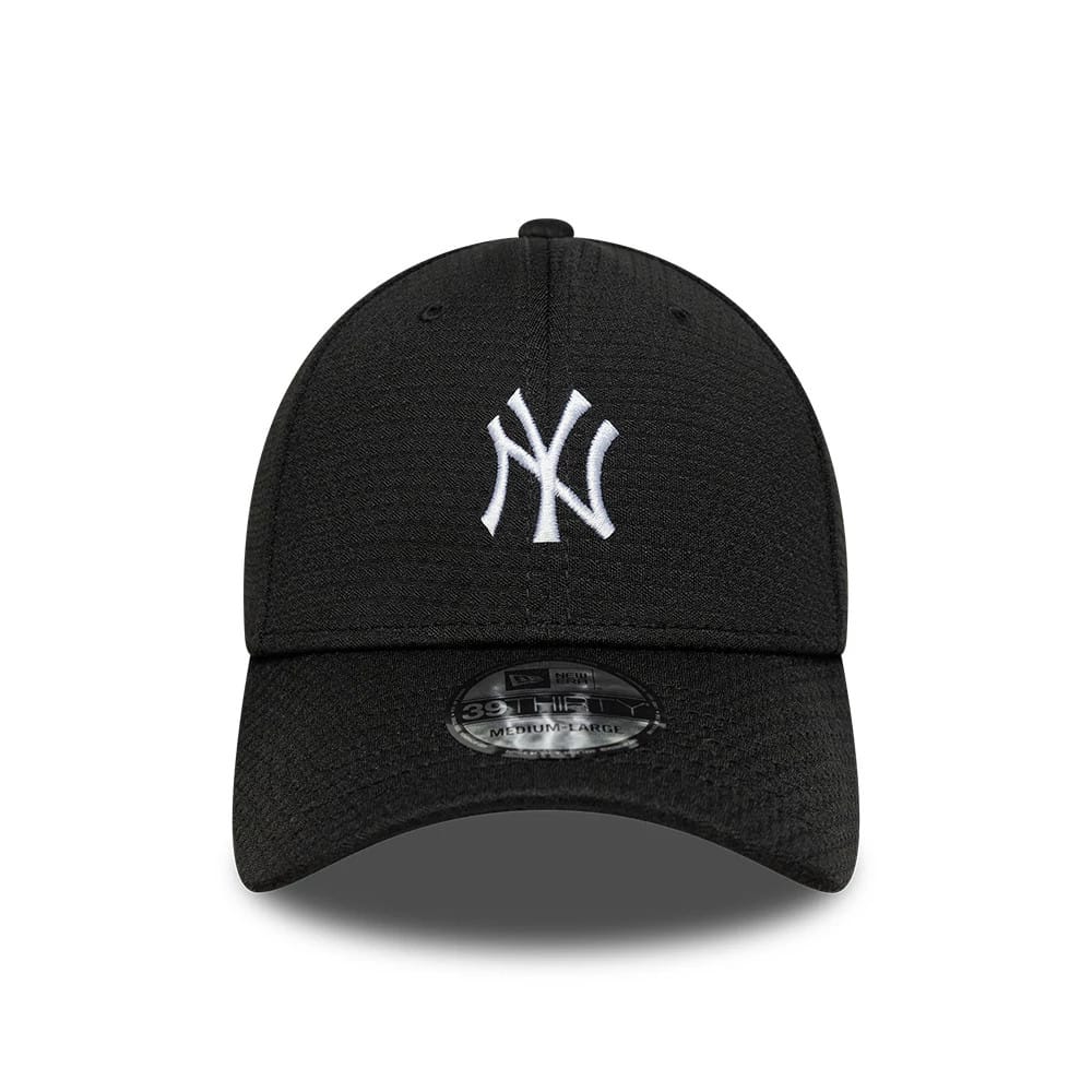 New York Yankees MLB Stretch Mesh Black 39THIRTY Stretch Fit Cap-klyvox