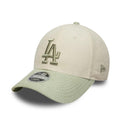 LA Dodgers Youth MLB Cord Cream 9FORTY M-Crown Adjustable Cap-klyvox