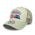 Youth New Era Outdoor Pastel Green 9FORTY A-Frame Trucker Adjustable Cap-klyvox