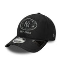 New York Yankees MLB Graphic Black 9FORTY Apex Adjustable Cap-klyvox
