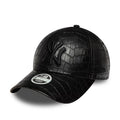 New York Yankees Womens MLB Pattern PU Black 9FORTY Adjustable Cap-klyvox