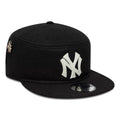 New York Yankees MLB Cooperstown Pin Black Pillbox Adjustable Cap-klyvox