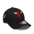Chicago Bulls NBA Side Script Black 9FORTY M-Crown Adjustable Cap-klyvox
