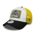 Youth Batman DC Patch White 9FORTY A-Frame Trucker Adjustable Cap-klyvox