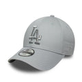 Youth LA Dodgers MLB Metallic Grey 9FORTY Adjustable Cap-klyvox