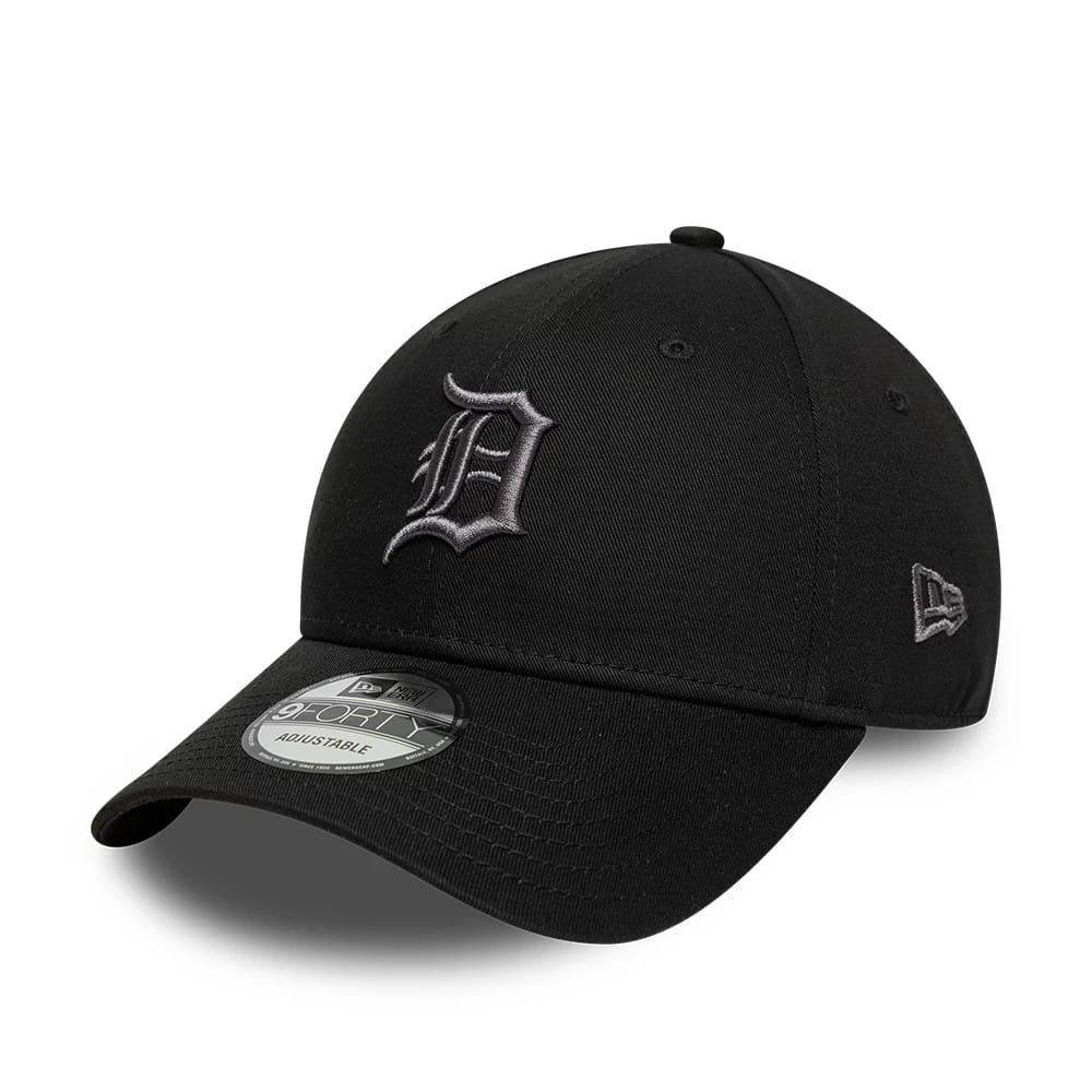 Detroit Tigers MLB League Essential Black 9FORTY Adjustable Cap-klyvox