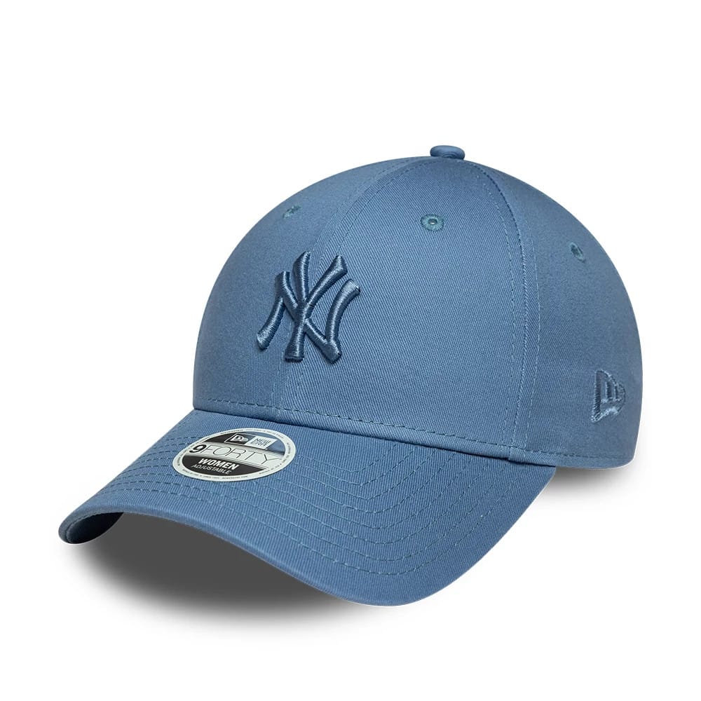 New York Yankees Womens MLB League Essential Blue 9FORTY Adjustable Cap-klyvox
