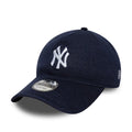 New York Yankees MLB Knitted Navy 9TWENTY A-Frame Adjustable Cap-klyvox