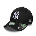 Youth New York Yankees MLB Black 9FORTY M-Crown Adjustable Cap-klyvox