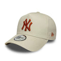 New York Yankees MLB League Essential Cream 9FORTY E-Frame Adjustable Cap-klyvox