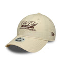 Womens New Era Café Slogan Cream 9TWENTY Adjustable Cap-klyvox