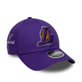 LA Lakers NBA Side Script Purple 9FORTY M-Crown Adjustable Cap-klyvox