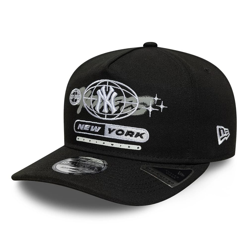 New York Yankees MLB Graphic Black 19TWENTY Adjustable Cap-klyvox