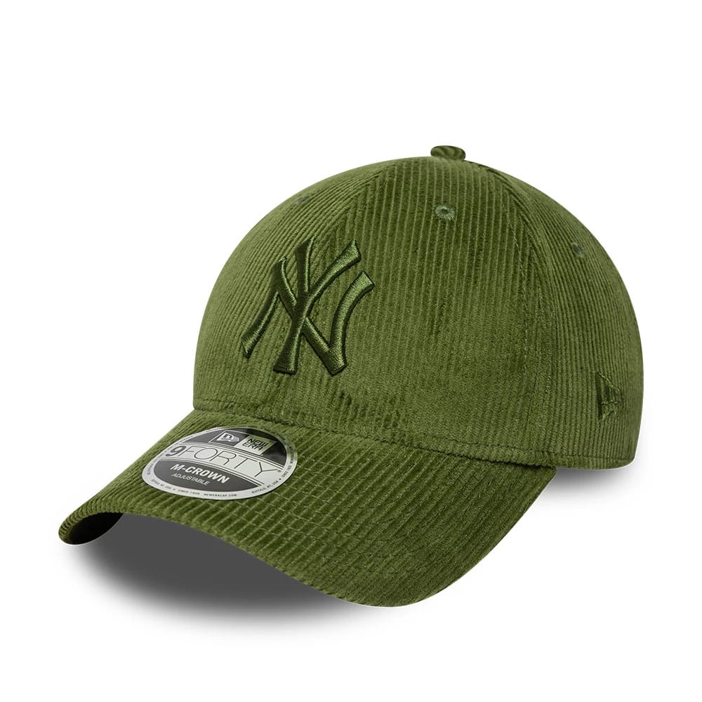 New York Yankees MLB Cord Green 9FORTY M-Crown Adjustable Cap-klyvox