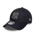 New York Yankees MLB Metallic Outline Navy 9FORTY Adjustable Cap-klyvox