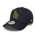 LA Dodgers MLB Metallic Outline Navy 9FORTY A-Frame Adjustable Cap-klyvox