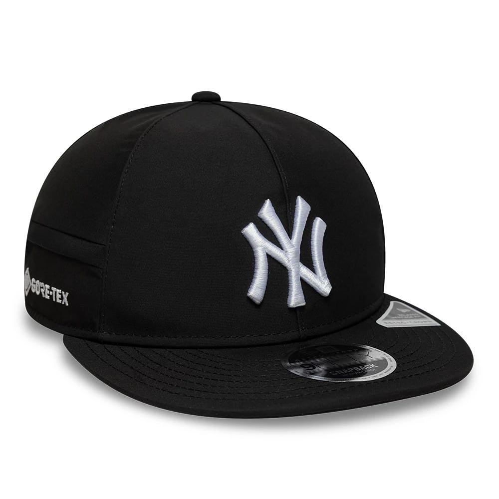 New York Yankees MLB X Gore-Tex Black Retro Crown 9FIFTY Adjustable Cap-klyvox